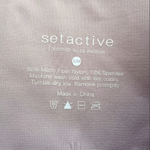 Set Active Sculpt Flex Sz S/M Leggings - Picture 4 of 14